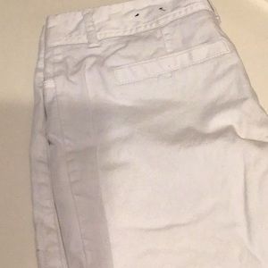 Express size 4 capris.  White